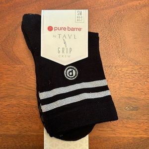 - Shimmery stripes shimmery silver circle p Must have Black crew grip socks